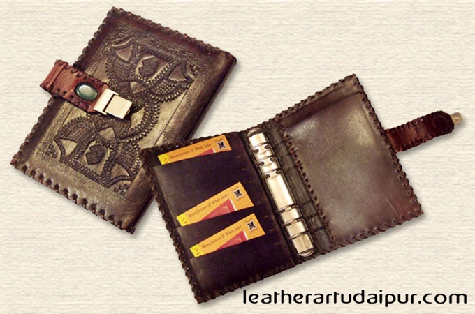 Art Leather Journal : Leather Folder